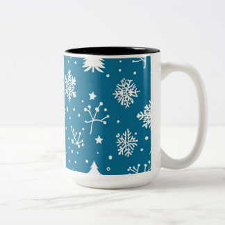 Kopp med vintern vinter