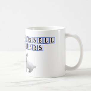 KOPP/MUGG - JAG ÄLSKAR JACKRUSSELL (FÖR HJÄRTA) KAFFEMUGG