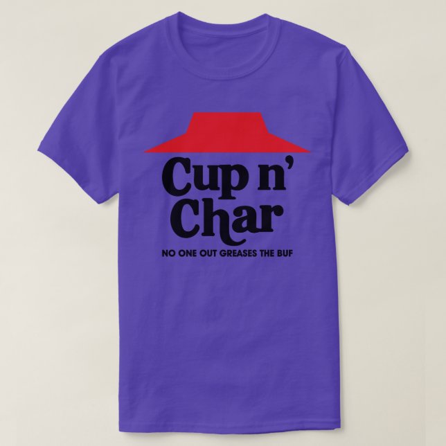 Kopp n Char Buffalo Pizza T Shirt (Design framsida)