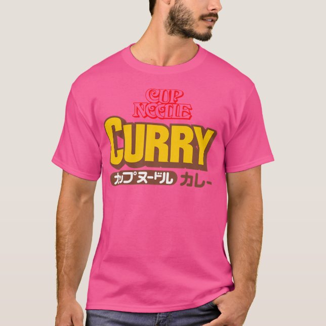 Kopp Noodle Curry T Shirt (Framsida)