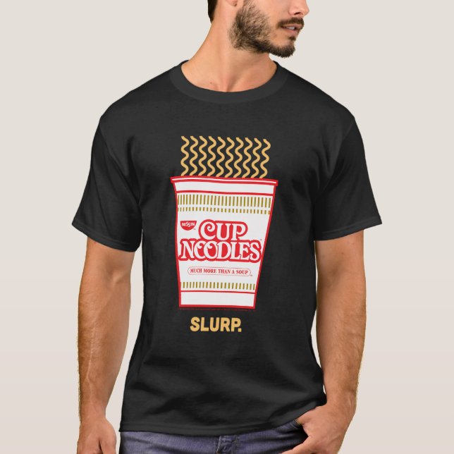 Kopp Noodles Noodle Slurp T Shirt (Framsida)
