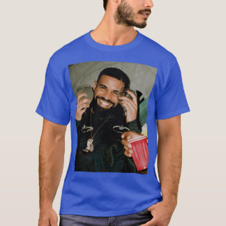 Kopp och ring Drake Rapper T Shirt