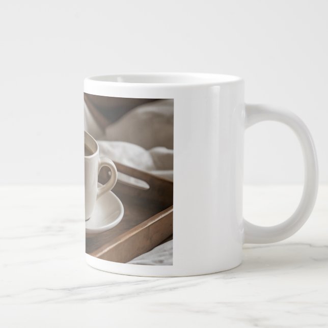 kopp om kaffe mugg jumbo mugg (Höger)