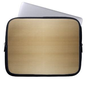 Koppar Brushed Metall Laptop Fodral