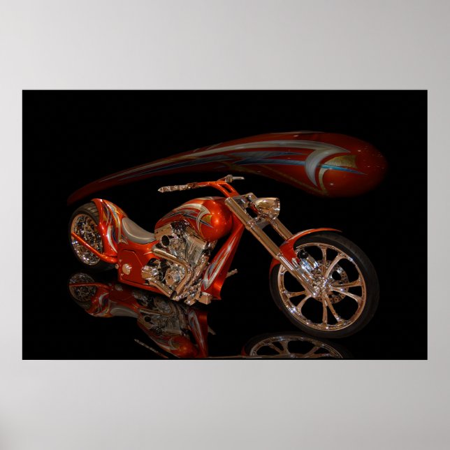 Koppar Chopper Poster (Framsidan)