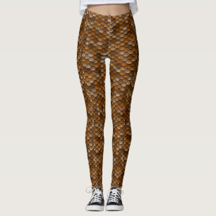 Koppar Dragon Scales Leggings