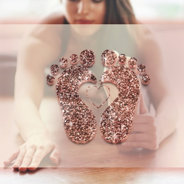 Koppar för matmassage-releologicertifikat (Feet Massage Reflexology Certificate Gift Copper)