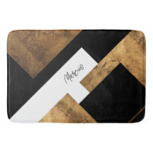 Koppar Geometrisk Chic Monogram