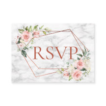 Koppar Geometrisk Marmor Rosa Blommig RSVP