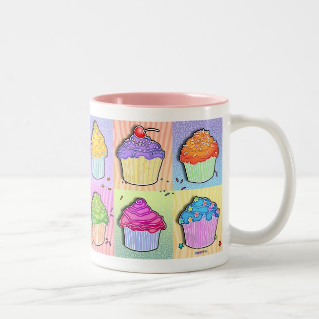 Koppar - kopp för popkonstmuffins (Höger)