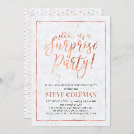 Koppar och marmor | Modern överraskning Pension Pa Inbjudningar