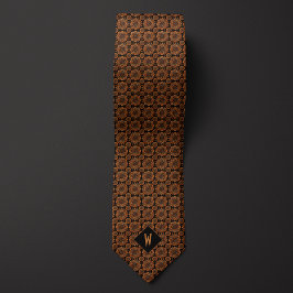 Koppar på Black Mandala Monogram Slips