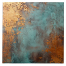 Koppar Patina Rustic Metallic