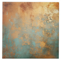 Koppar Patina Rustic Metallic