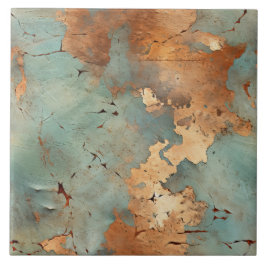 Koppar Patina Rustic Metallic Keramic tile Kakelplatta