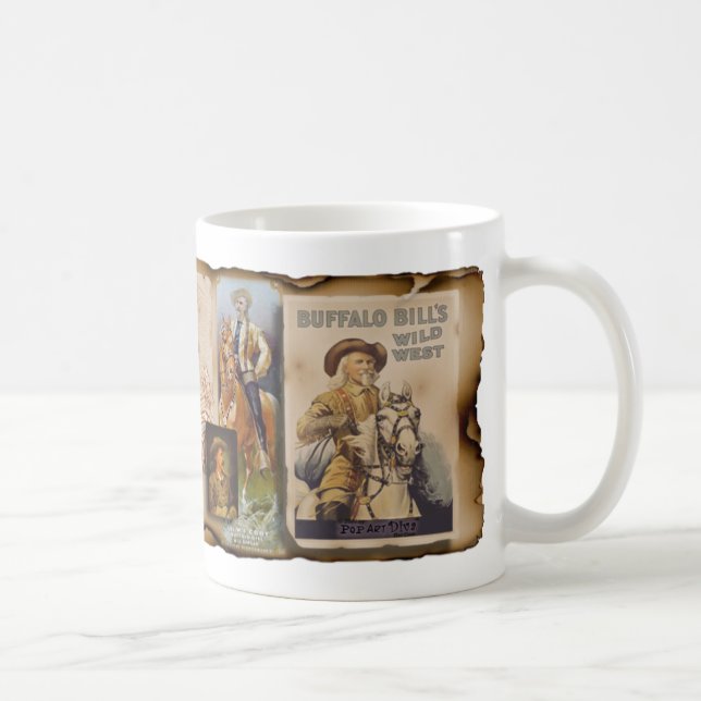 Koppar travel mug, Steins - buffelräkning Cody (Höger)
