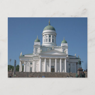 Koppardominerad kyrka i Helsingfors Vykort