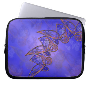 Kopparfjärilar Laptop sleeve