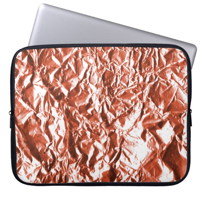 Kopparfolie Laptop Sleeve (Framsidan)