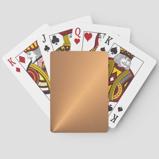 Kopparglansvinkel Casinokort (Baksidan)