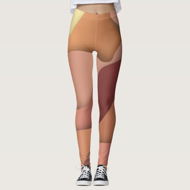 Kopparhaltig legering leggings (Framsida)