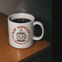 Kopparhändelser på Mormors Hus Kaffe Mugg