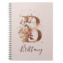 Kopparhösten Blommigt Brev B Fallblommor