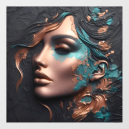 Kopparkvinna - skapande av aviär influensa