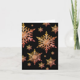 Kopparsmuts-knallkummel på svart helgkort