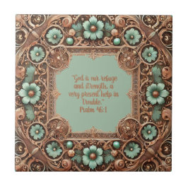 Kopparturkos Fillagret Ram Bible Verses Kakelplatta