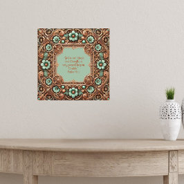 Kopparturkos Fillagret Ram Bible Verses Poster