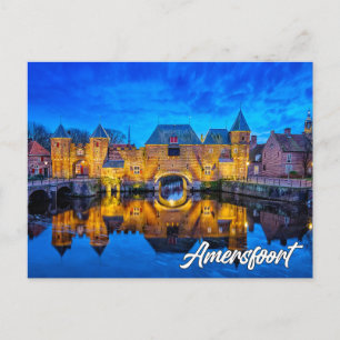 Koppelpoort-porten, Amersfoort, Nederländerna Vykort