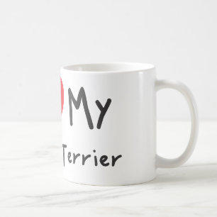 Koppen älskar jag min AiredaleTerrier Kaffemugg