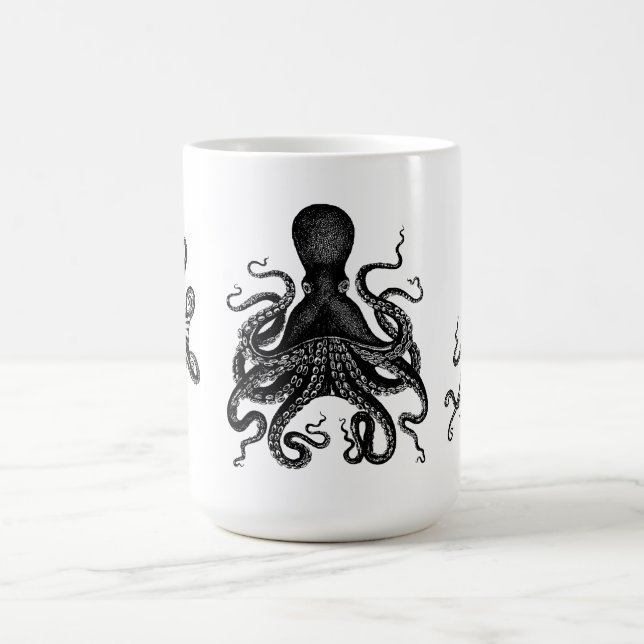 Koppen för den Kraken bläckfiskmuggen för Kaffemugg (Center)