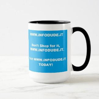 Koppen för officiell WWW.iNFODUDE.iT! Mugg