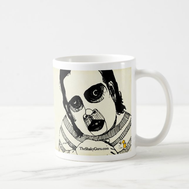 Koppen måste instämma, för kaffet hälls kaffemugg (Höger)