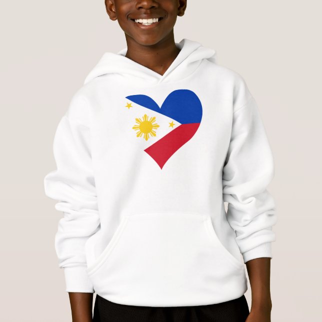 KöpPhilippines flagga Tee Shirt (Framsida)