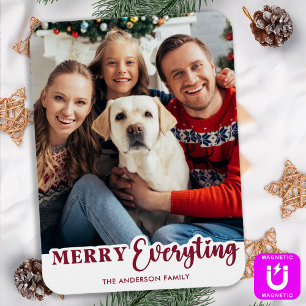 Koppla allt Personlig Modern Family Photo Magnet