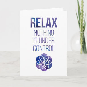 Koppla av det MindfulnessBuddha citationstecknet Kort