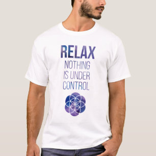 Koppla av det MindfulnessBuddha citationstecknet Tee Shirt