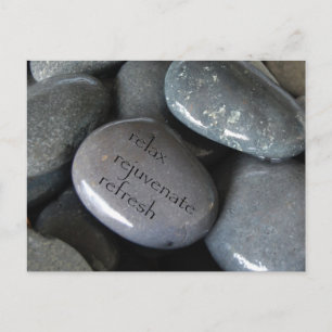 koppla av förnyad uppdatering vykort