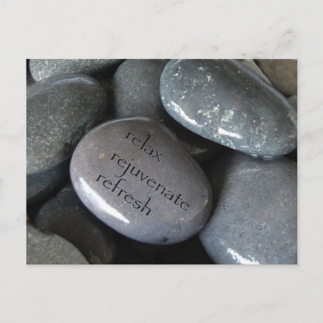 koppla av förnyad uppdatering vykort (Framsida)