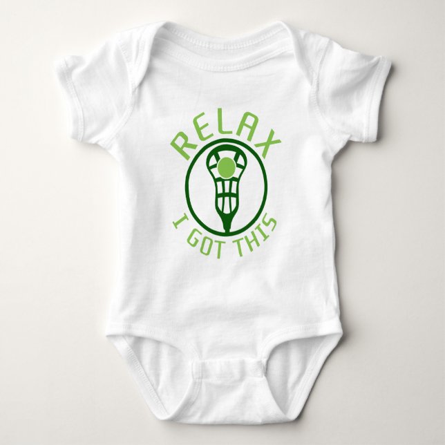 Koppla av I-har denna Lacrosse Tee (Framsida)