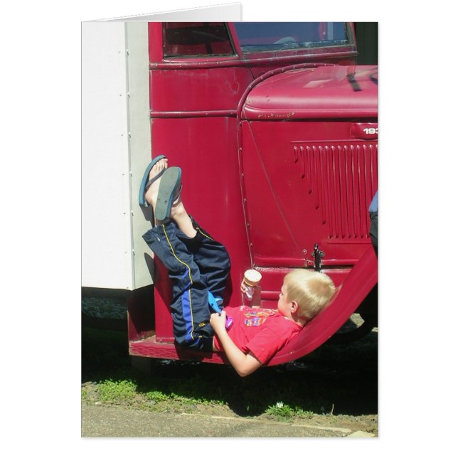 Koppla av i sommarsolen OBS kort (Framsidan)