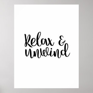 Koppla av & linda av poster