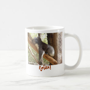 Koppla av muggen kaffemugg