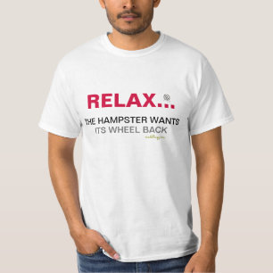 KOPPLA AV och få av Hampsteren rullar T-tröja Tee Shirt