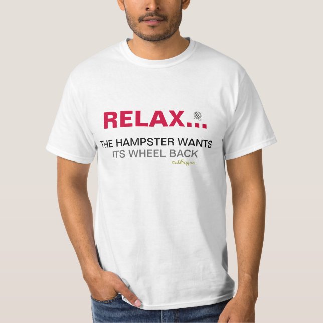 KOPPLA AV och få av Hampsteren rullar T-tröja Tee Shirt (Framsida)