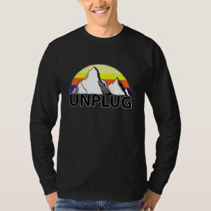 Koppla från i berglångärmadT-tröja T Shirt