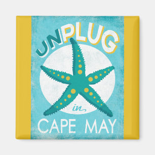 Koppla från i den nautiska Cape May Magnet